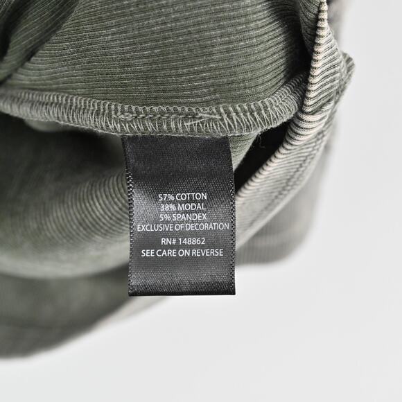 TORRID Top Womens Size 3X Rib Scoop Neck Crochet Long Sleeve in Deep Depths Boho - Picture 8 of 12